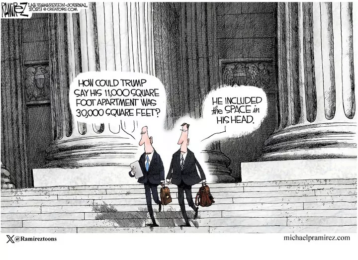 Michael Ramirez for Nov 08, 2023