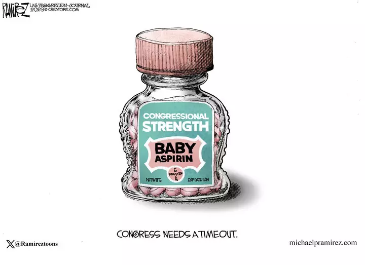 Michael Ramirez for Nov 16, 2023