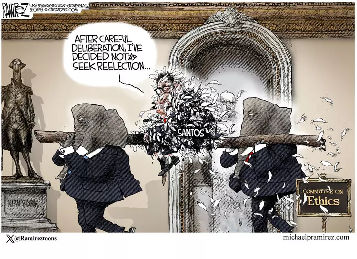 Michael Ramirez for Nov 20, 2023