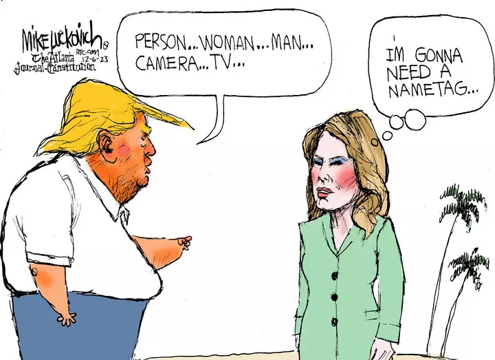 Mike Luckovich for Dec 06, 2023