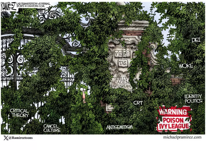Michael Ramirez for Dec 13, 2023