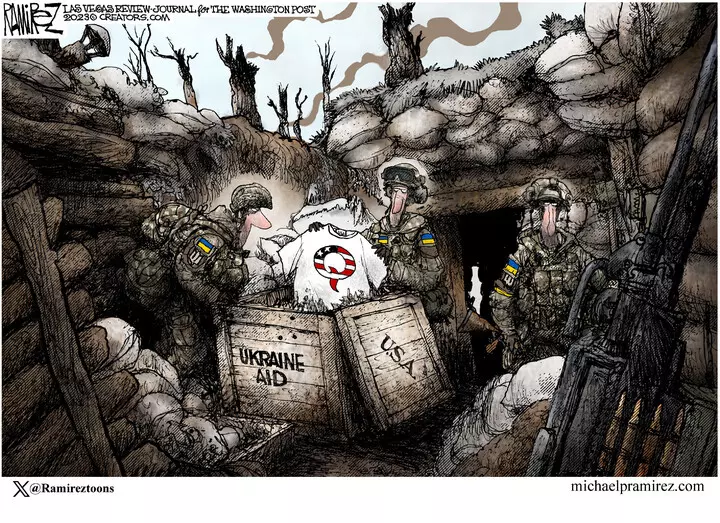 Michael Ramirez for Dec 16, 2023