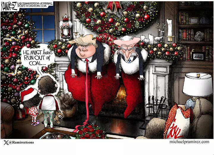 Michael Ramirez for Dec 20, 2023