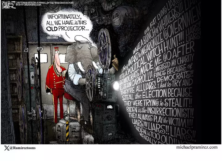 Michael Ramirez for Feb 13, 2024