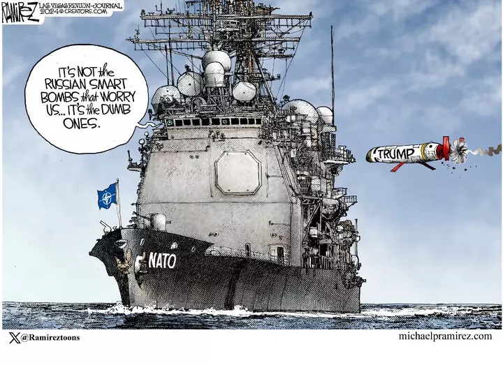 Michael Ramirez for Feb 15, 2024
