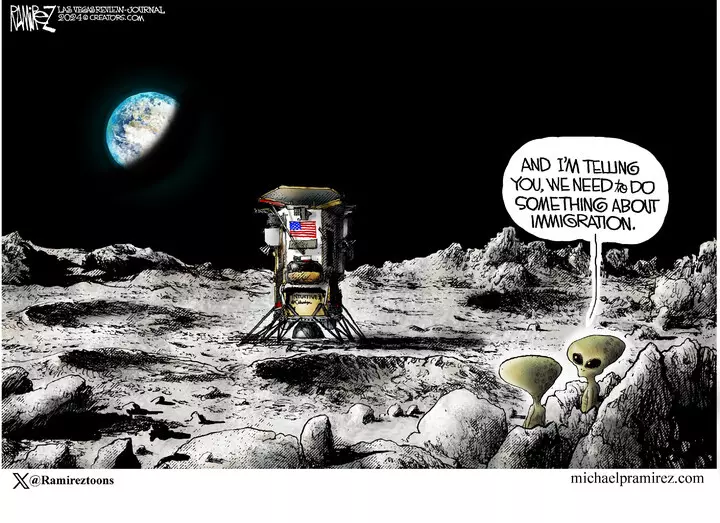 Michael Ramirez for Feb 25, 2024
