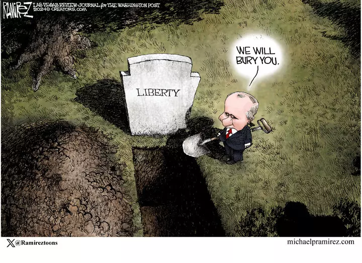 Michael Ramirez for Feb 27, 2024