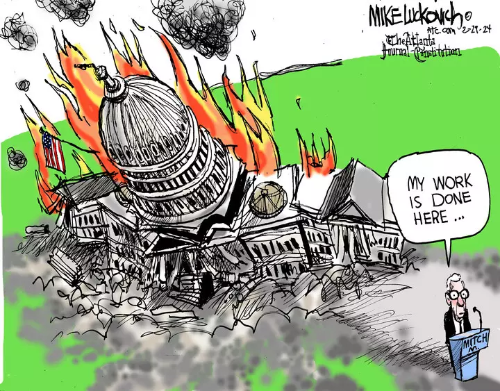 Mike Luckovich for Feb 29, 2024