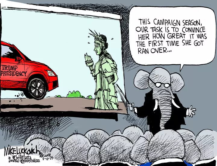 Mike Luckovich for Mar 10, 2024