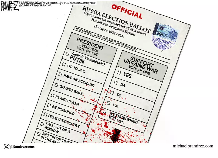 Michael Ramirez for Mar 23, 2024