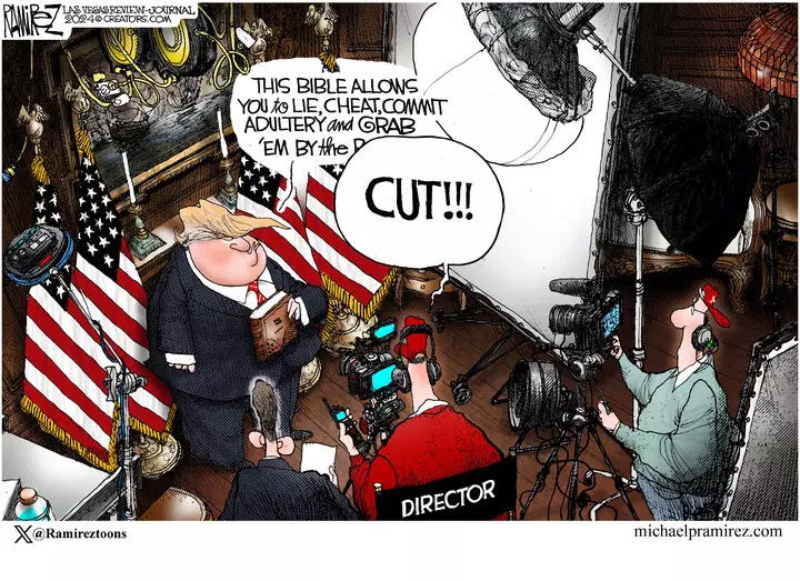 Michael Ramirez for Apr 01, 2024