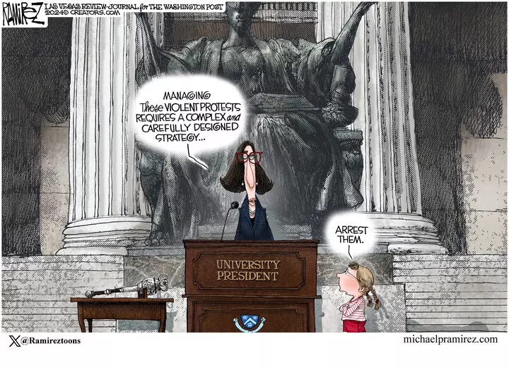 Michael Ramirez for Apr 30, 2024