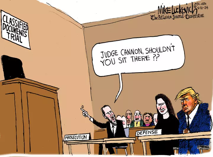 Mike Luckovich for May 12, 2024