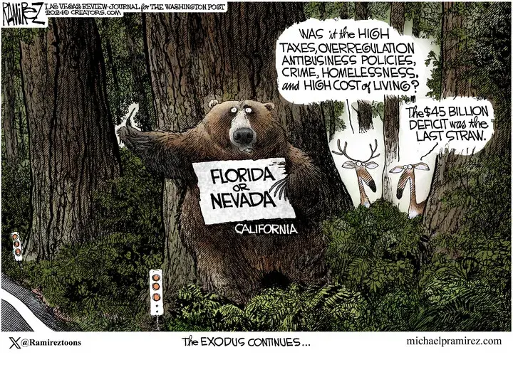 Michael Ramirez for May 17, 2024