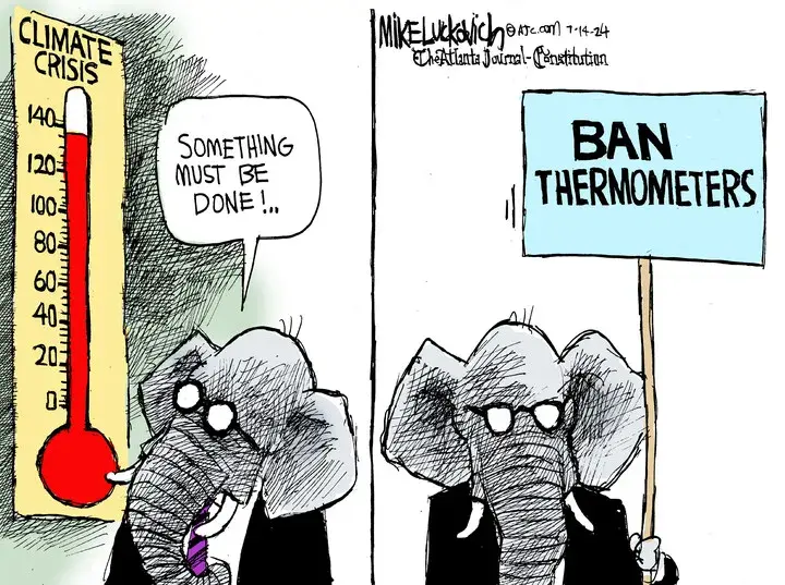 Mike Luckovich for Jul 14, 2024