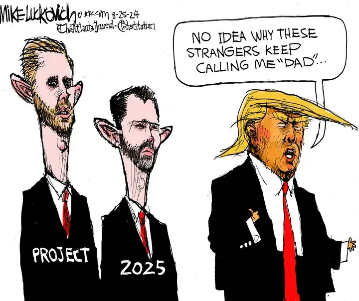 Mike Luckovich for Aug 25, 2024