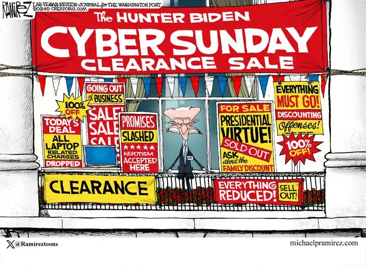 Michael Ramirez for Dec 06, 2024