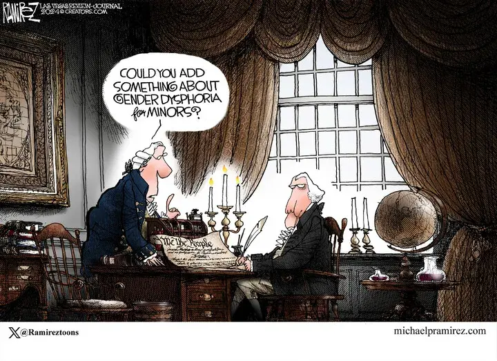 Michael Ramirez for Dec 09, 2024