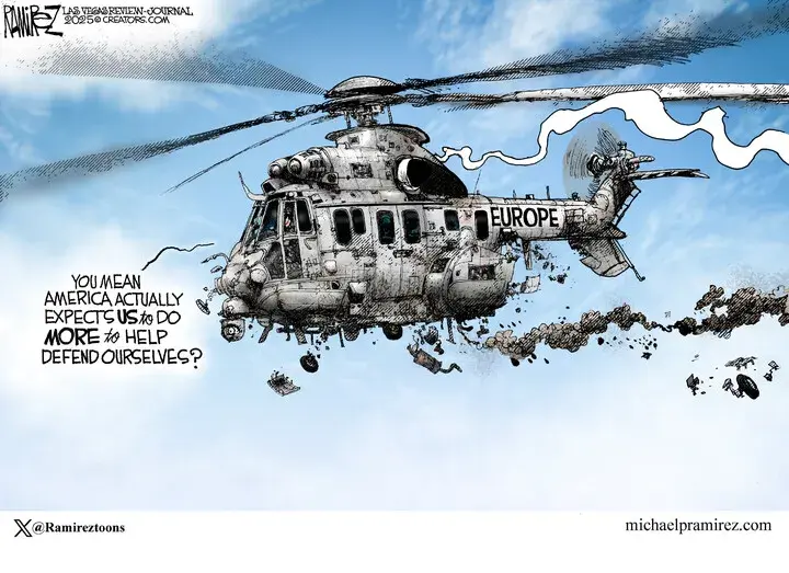 Michael Ramirez for Feb 23, 2025